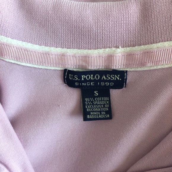 Pink US POLO shirt (like new) - Picture 5 of 5